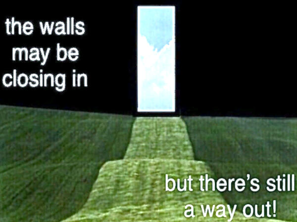 The walls may be closing in